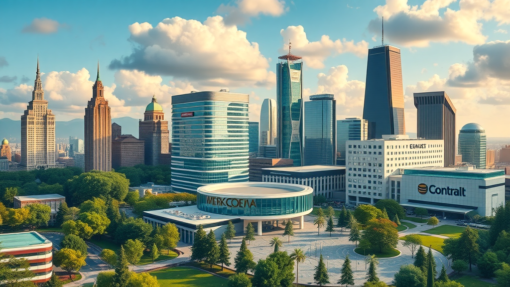 tech industry headquarters illustrating lasting competitive advantages and differentiation focus in business