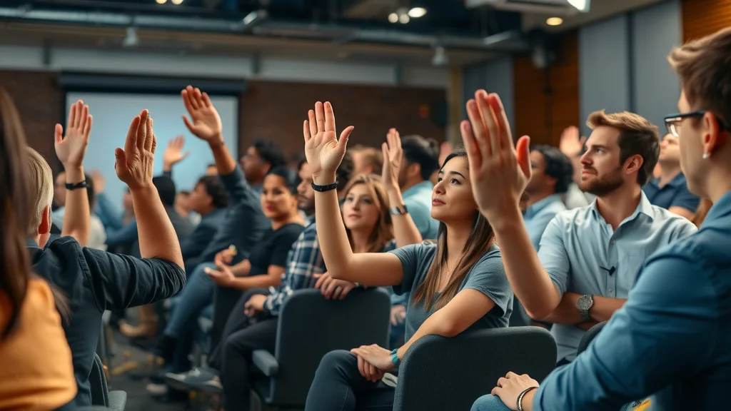Diverse entrepreneurs in PAA Q&A session about entrepreneurship growth hacks